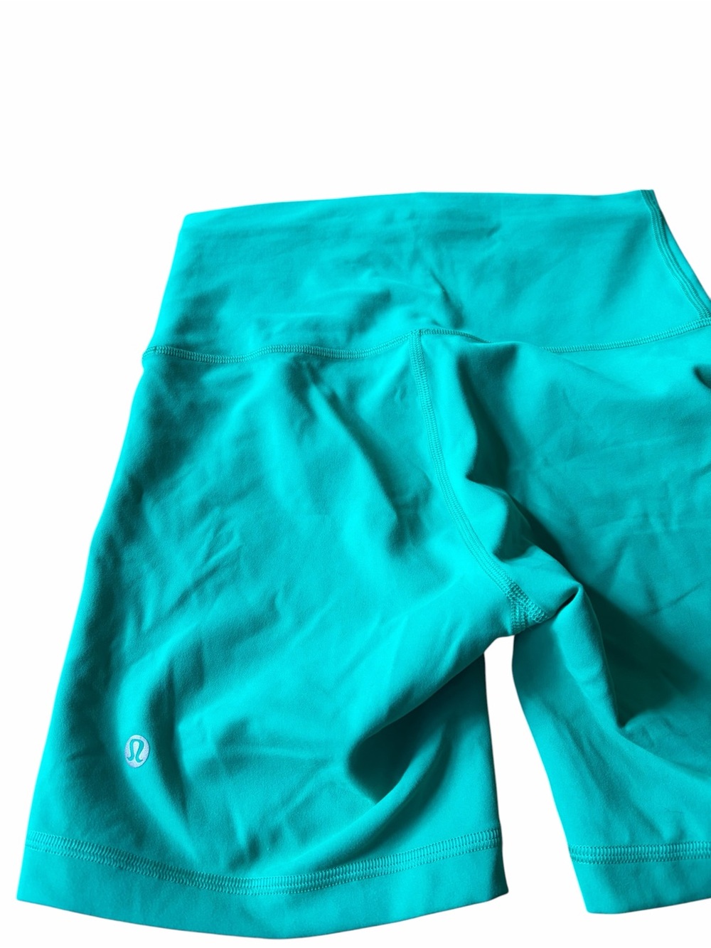 Lululemon Teal Athletic Bike Shorts size 6